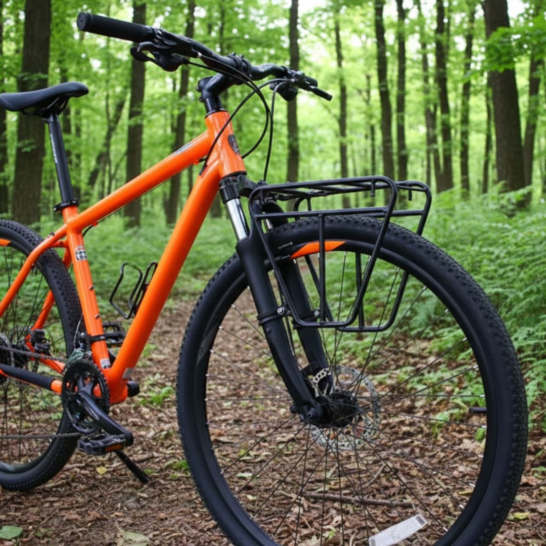 Porte bagage avant vélo Vélo Urbain robuste | Charge 25 kg