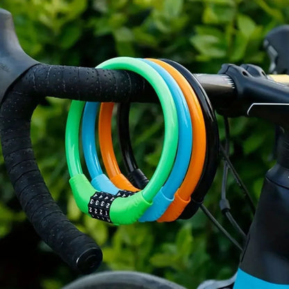 Antivol vélo à code, compact et rapide