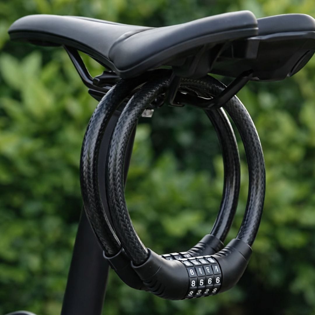 Antivol vélo à code, compact et rapide