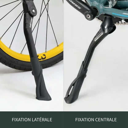 Béquille latérale vélo Vélo de Ville & VAE en Aluminium