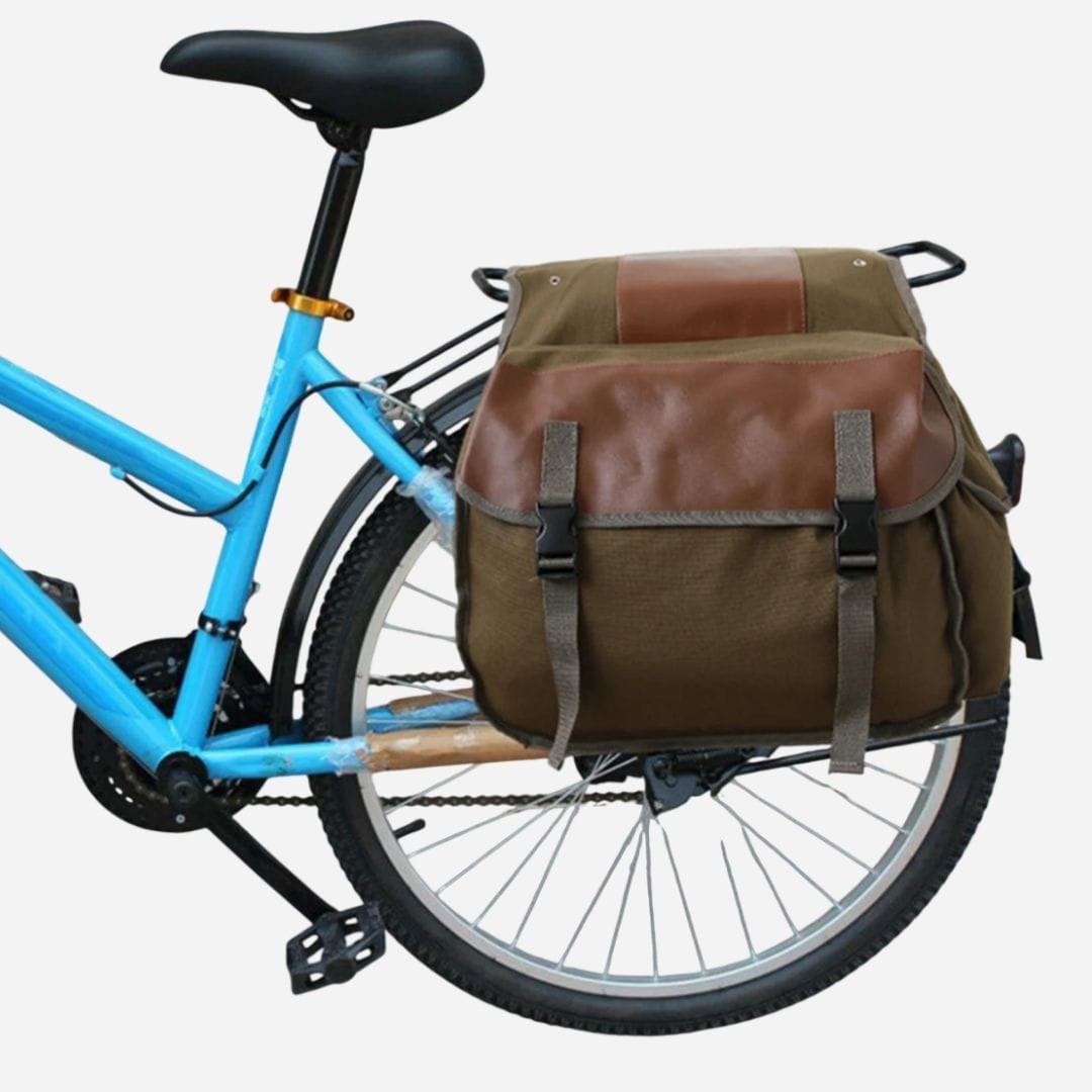 Double sacoche étanche spéciale vélo de ville