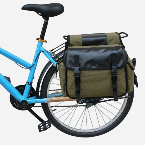 Double sacoche étanche spéciale vélo de ville