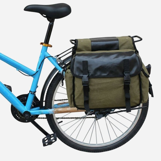 Double sacoche étanche spéciale vélo de ville