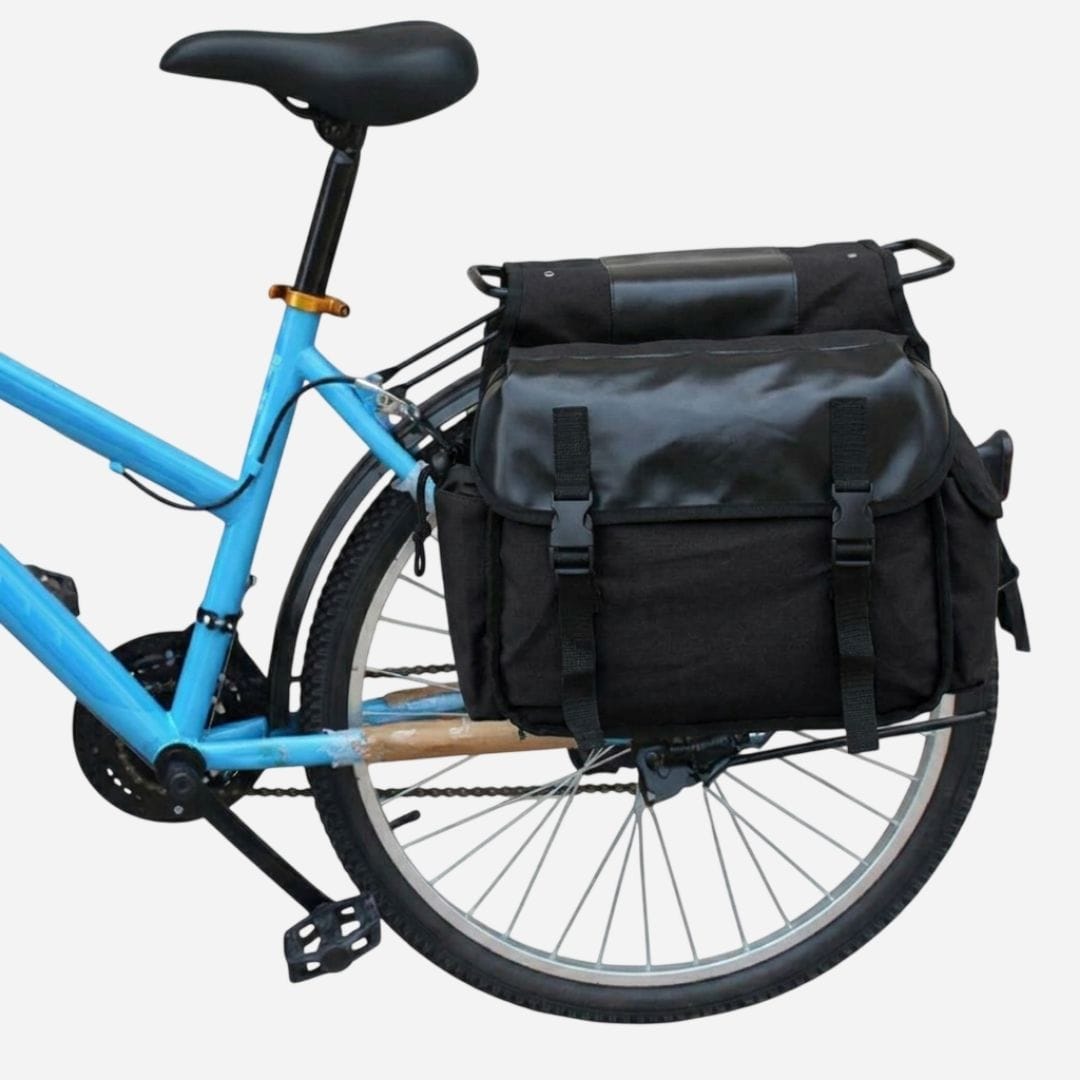 Double sacoche étanche spéciale vélo de ville