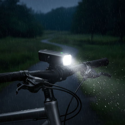 Eclairage vélo avant Etanche | Ville & Vélotaf
