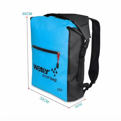 Sac à Dos Vélo Étanche 25 L – Roll-Top – Vélotaf
