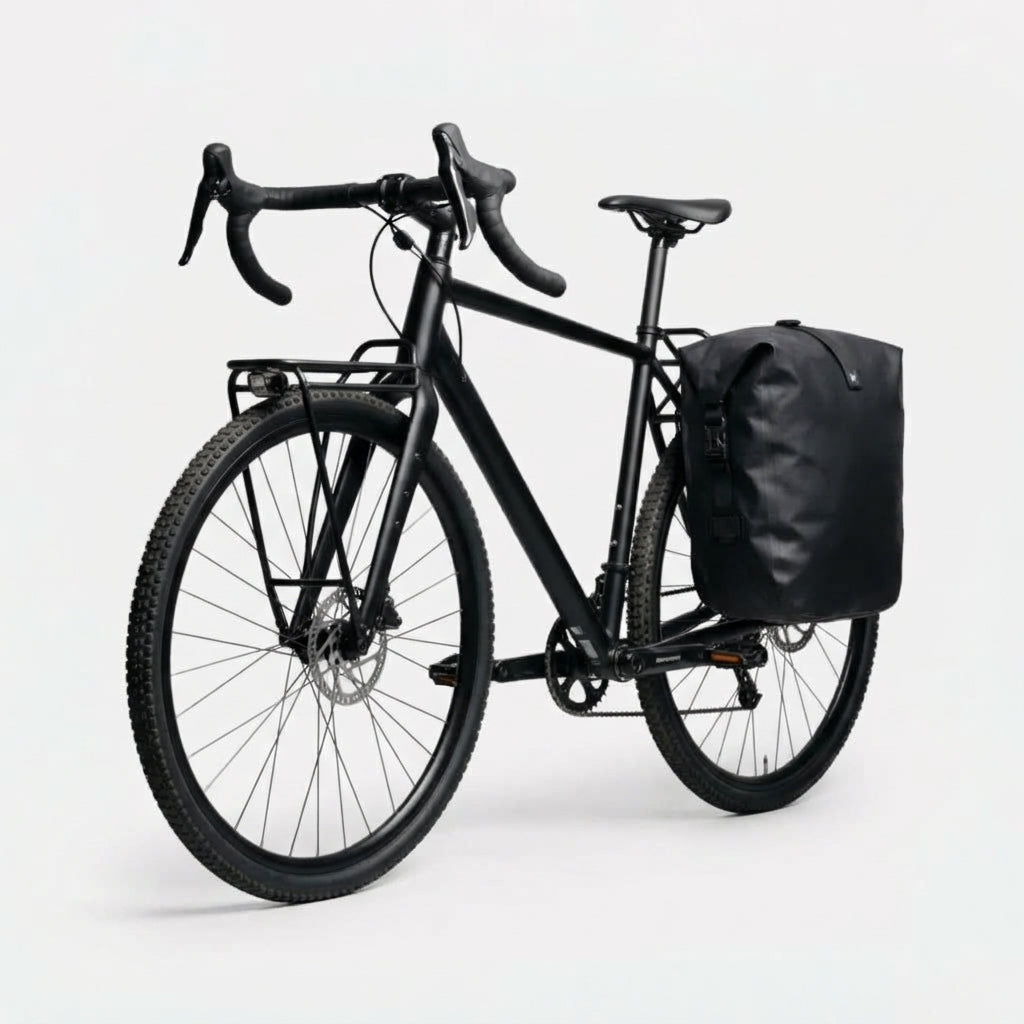 Sacoche Porte-Bagages Vélo 2-en-1 Convertible en Sac à Dos 20 L