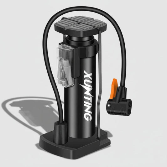 Pompe à Pied Vélo 140 PSI – Ville et Vélotaf