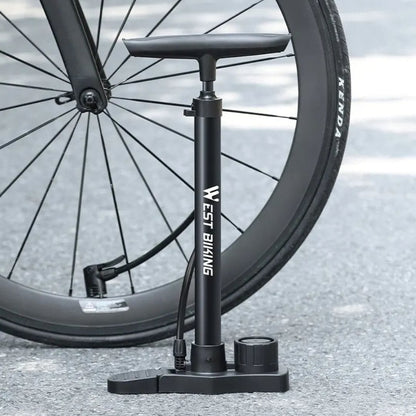 Pompe à vélo sur pied pour Vélo Urbain et VTT | 160PSI