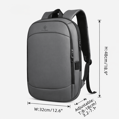 Sac à dos vélo avec compartiment ordinateur protégé
