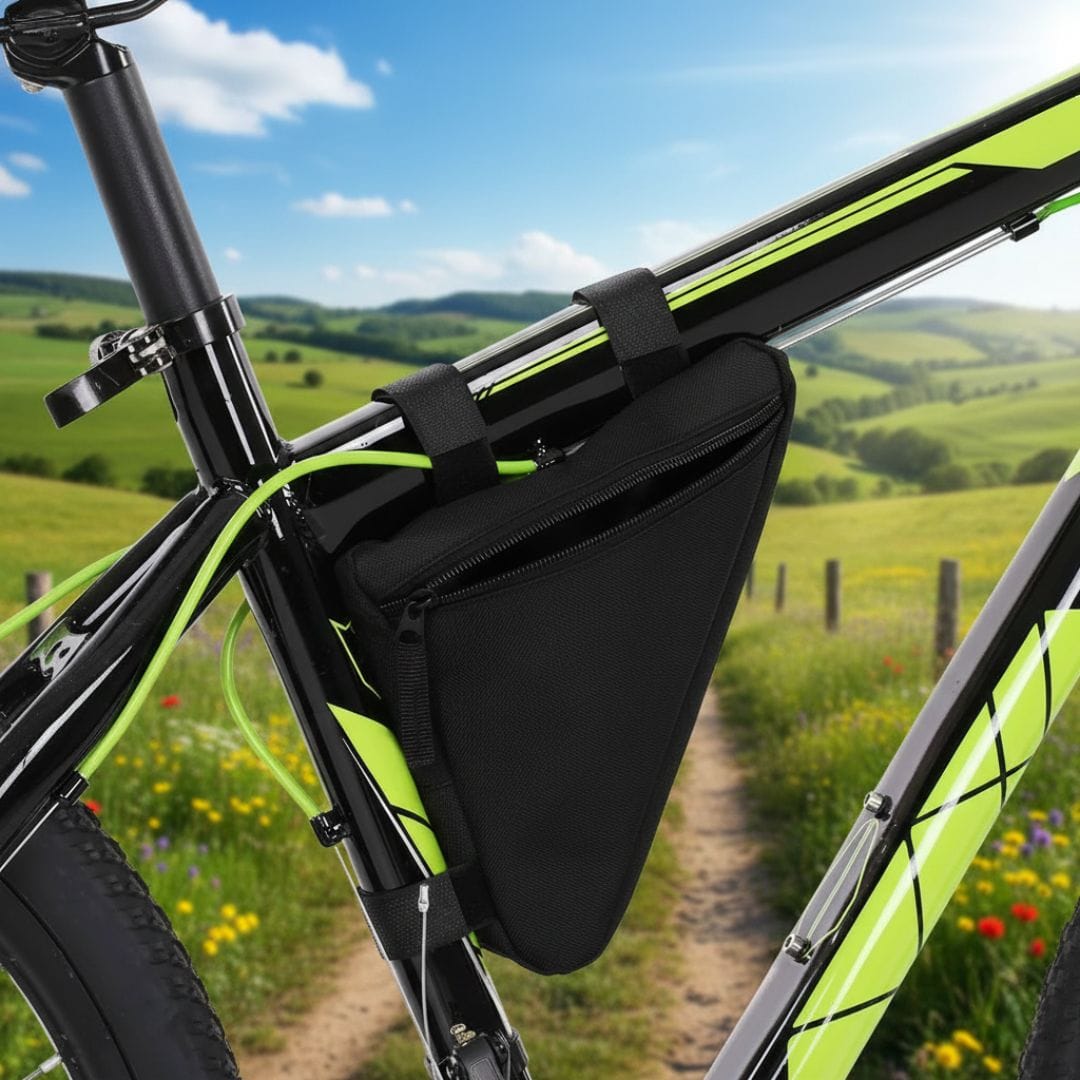 Sacoche triangulaire pour cadre de vélo | VTT, Vélo Urbain, Route