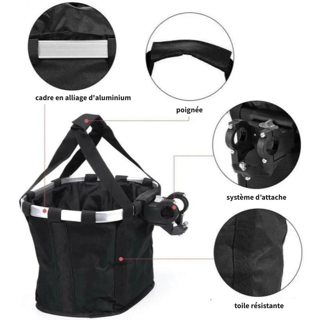 Sacoche de guidon vélo | Panier avant pour Vélo Urbain