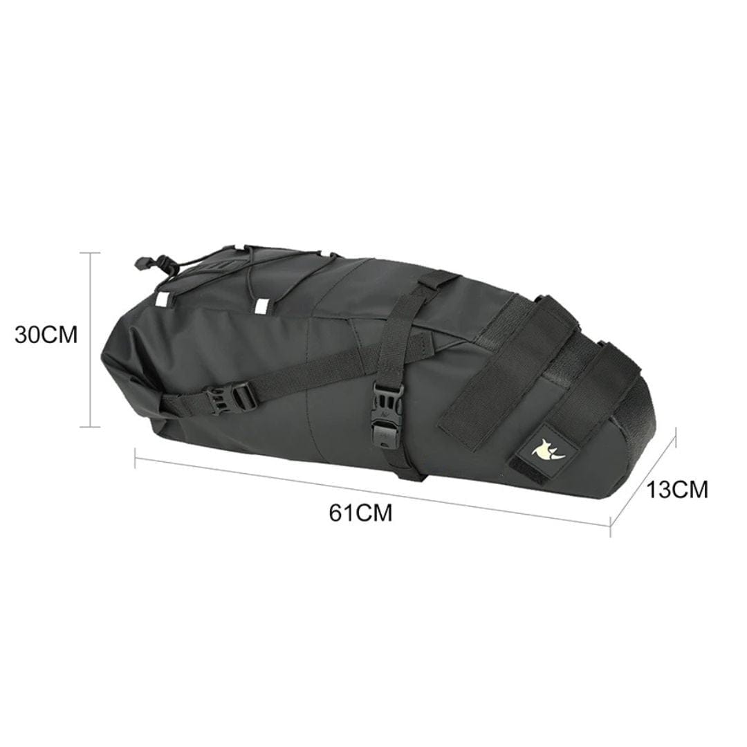 Sacoche de selle Vélotaf Urbain Vélo de Ville & VAE | imperméable 10L