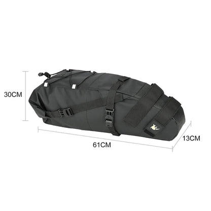 Sacoche de selle Vélotaf Urbain Vélo de Ville & VAE | imperméable 10L