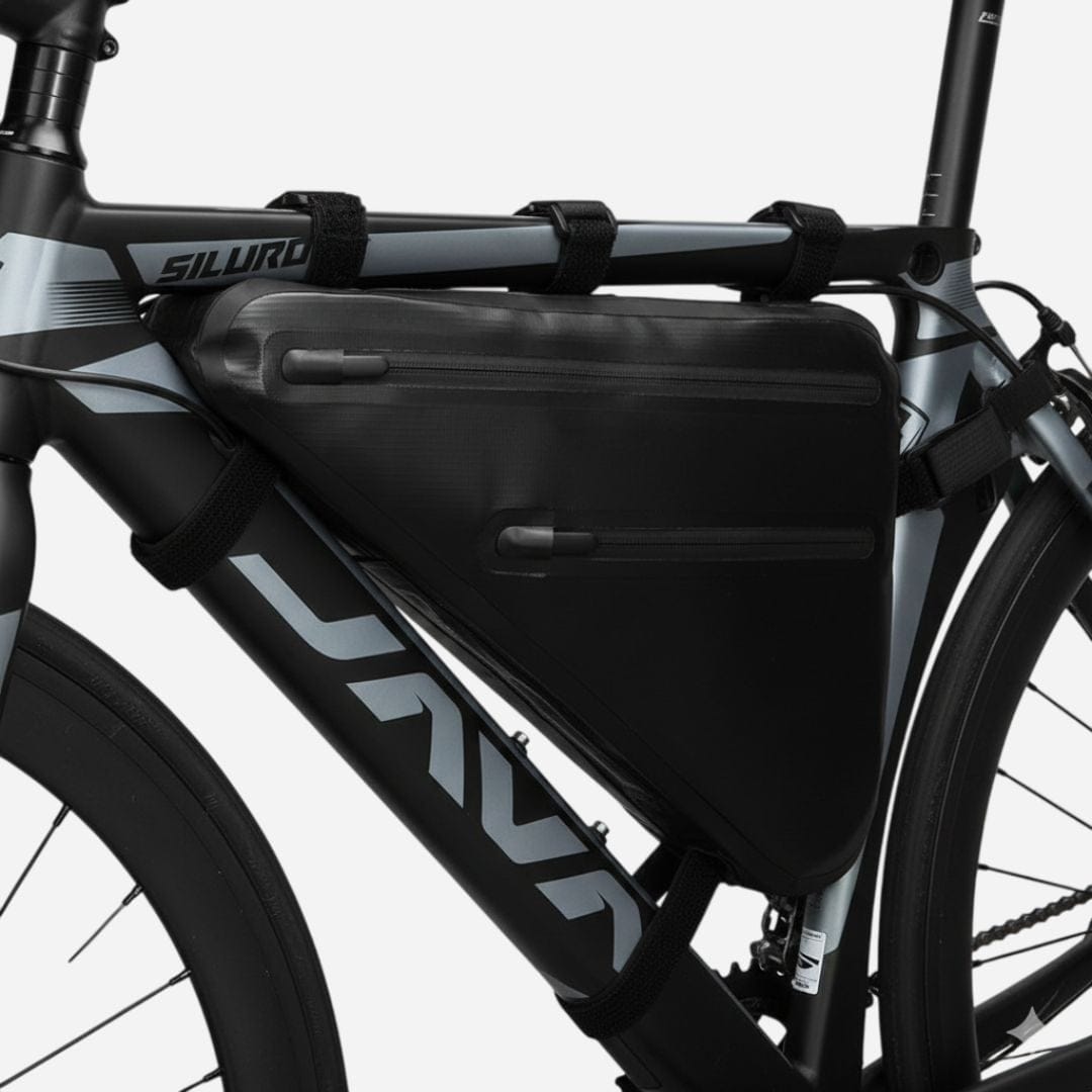 Sacoche cadre vélo Vélotaf Urbain imperméable | Fixation 3 points - 3,3L
