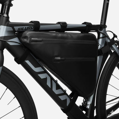 Sacoche cadre vélo Vélotaf Urbain imperméable | Fixation 3 points - 3,3L