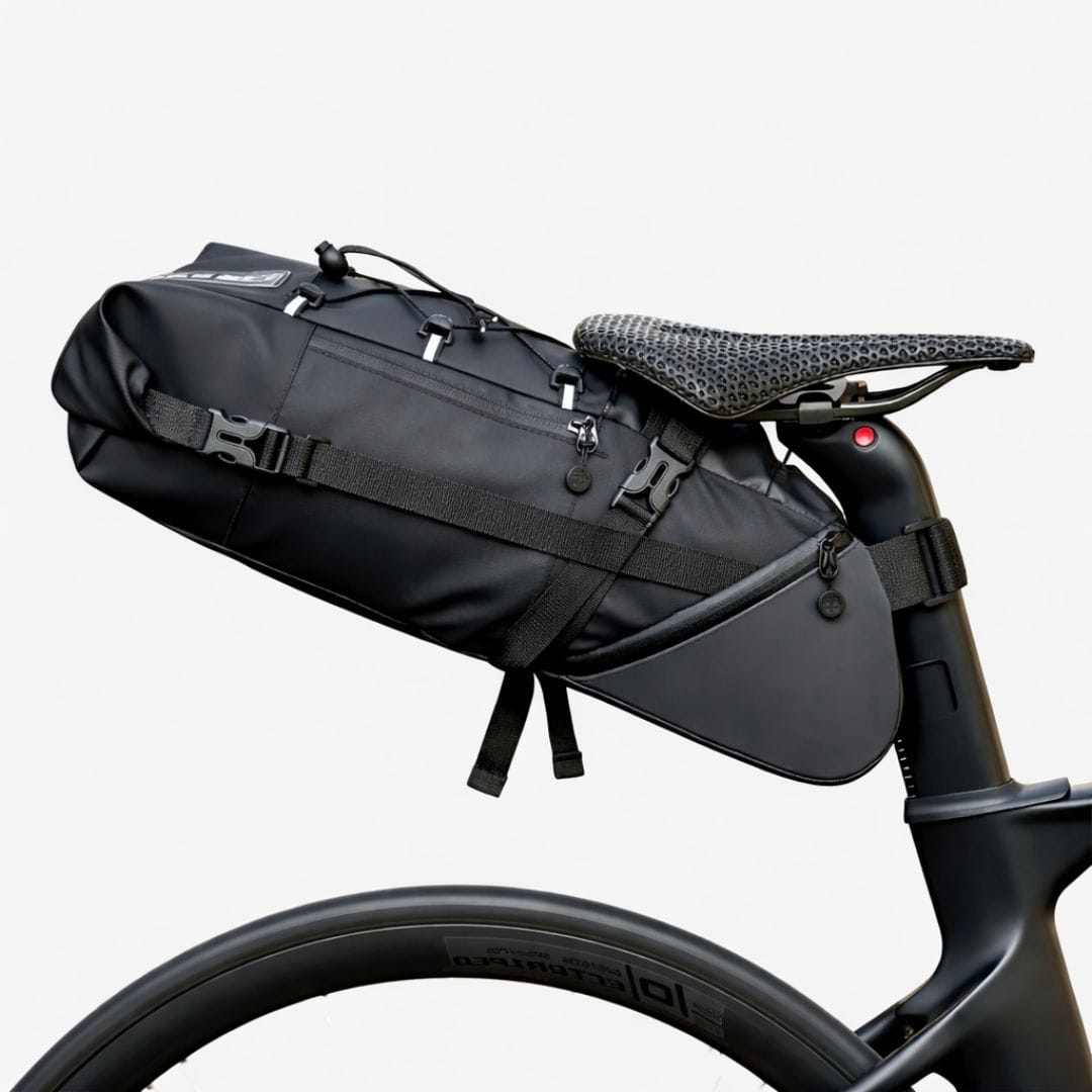 Sacoche de Selle étanche compatible tous vélos Vélo Urbain et VTT | 15L
