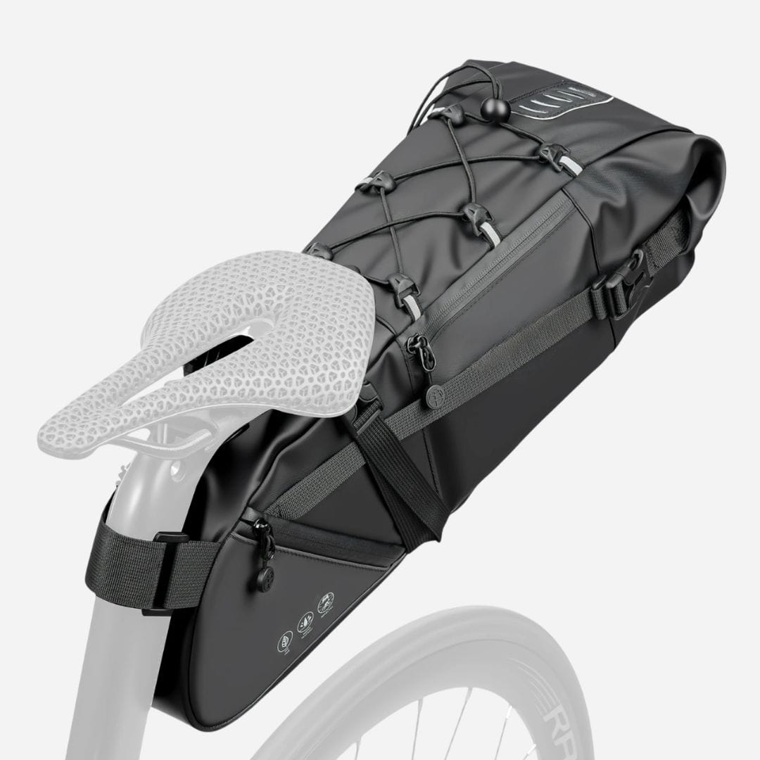 Sacoche de Selle étanche compatible tous vélos Vélo Urbain et VTT | 15L