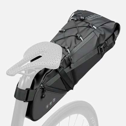 Sacoche de Selle étanche compatible tous vélos Vélo Urbain et VTT | 15L