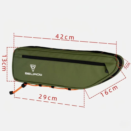 Sacoche de cadre pour vélo Vélo Urbain, étanche, tube horizontal | 3L