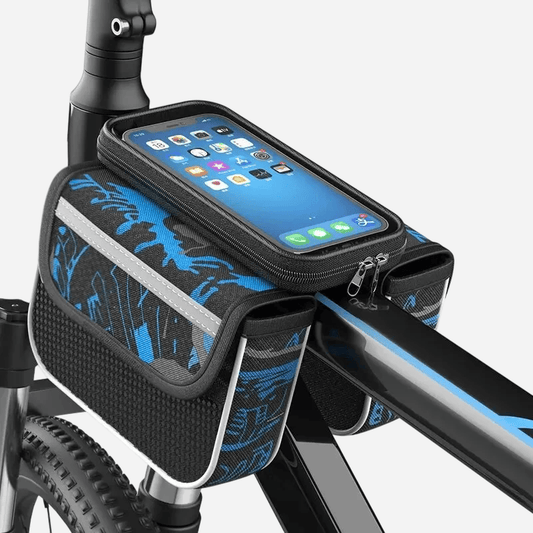 Sacoche de Cadre Vélo Étanche pour Smartphone – Route et Vélo de Ville