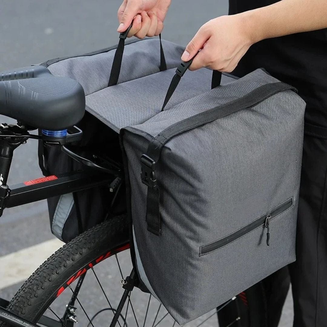 Sacoche double vélo Vélo Urbain & Cyclotourisme | Imperméable, 28L