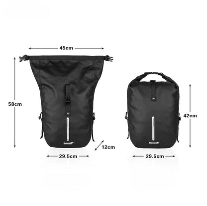 Sacoche 2-en-1 convertible sac à dos, polyvalente