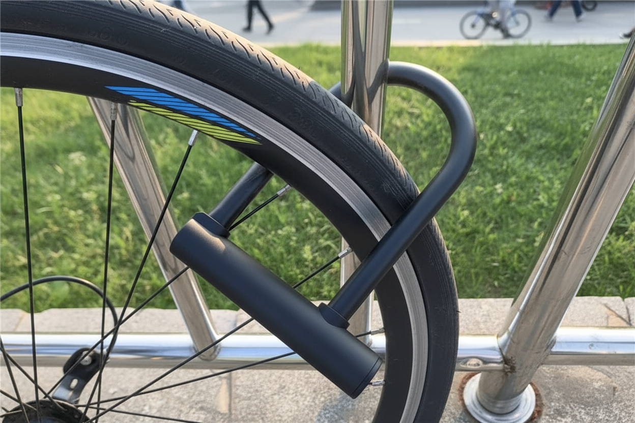 Antivol U vélo urbain – photo produit e-commerce
