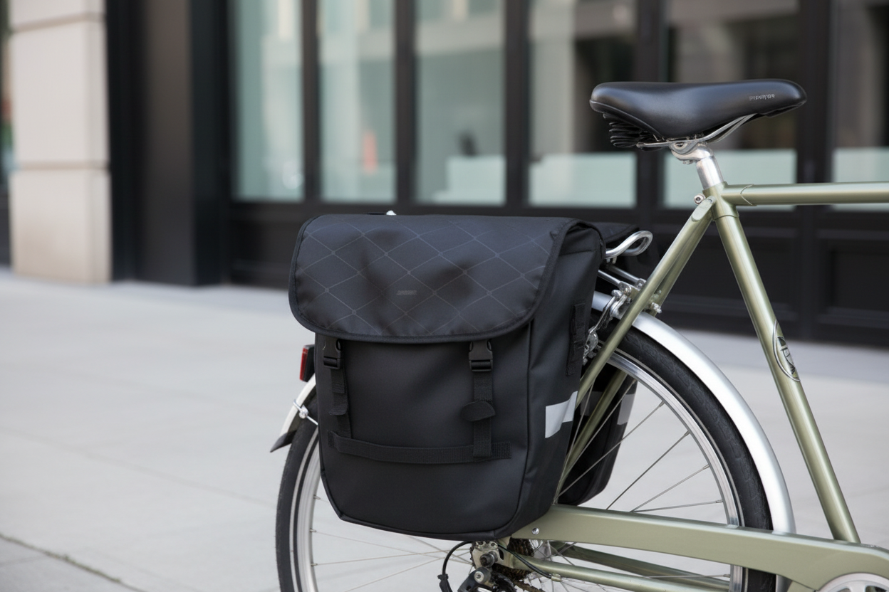 Sacoche vélo minimaliste – lifestyle urbain